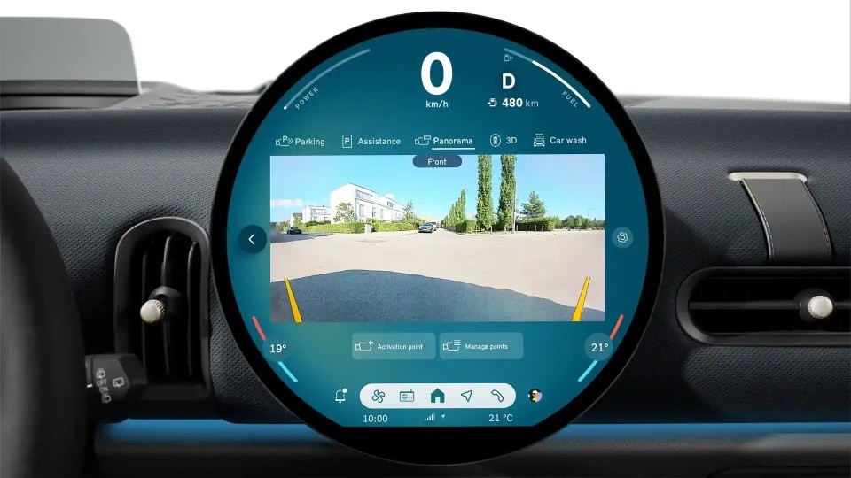 MINI Cooper 3 puertas - experiencia de conducción - asistente de aparcamiento